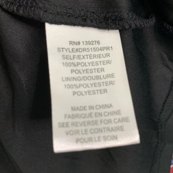 NWT DR2 Daniel Rain multi color long sleeve mini Dress. Size Small - Picture 8 of 9